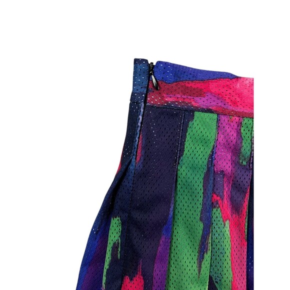 Adidas Pharrell Williams Colab Pleated Active Skirt  Size S  Rainbow Camo Tree - Picture 7 of 14